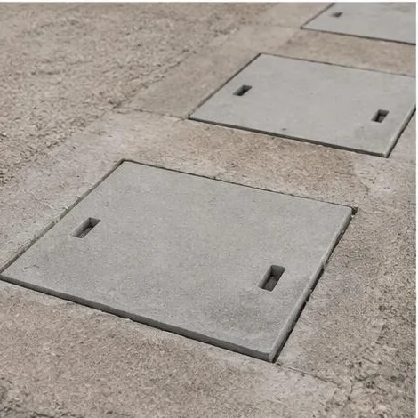 Tampas de concreto